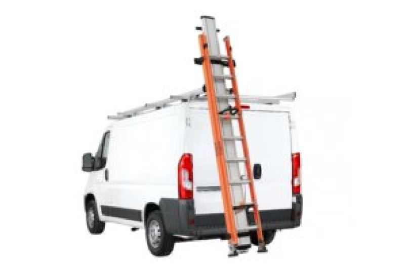 Ladder voor gebruik op bedrijfswagen