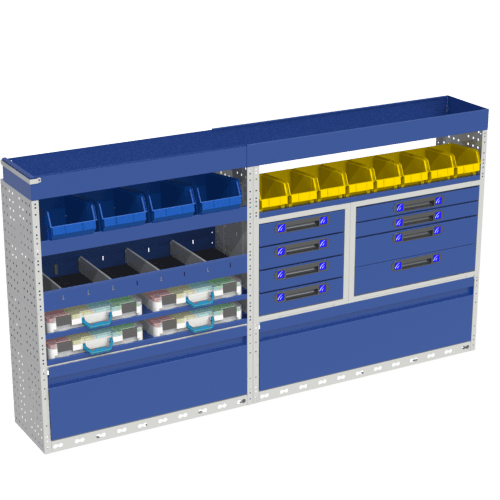 BEDRIJFSWAGENINRICHTING Nv300 L2 LUXURY