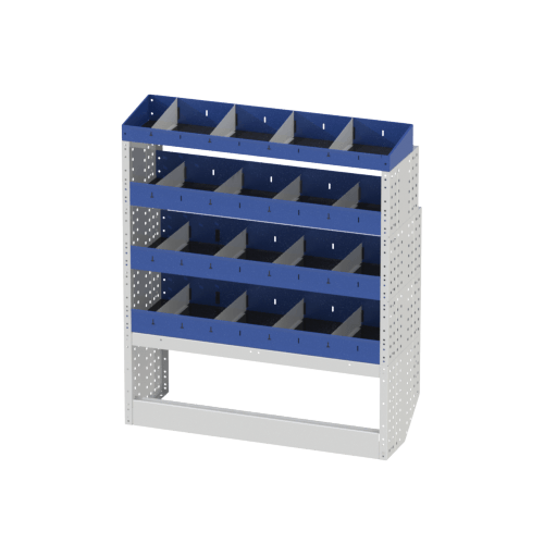 Bedrijfswageninrichting Rechterzijde Proace L2 BASE