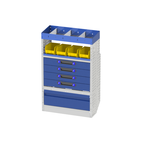 Bedrijfswageninrichting Rechterzijde Proace LUXURY