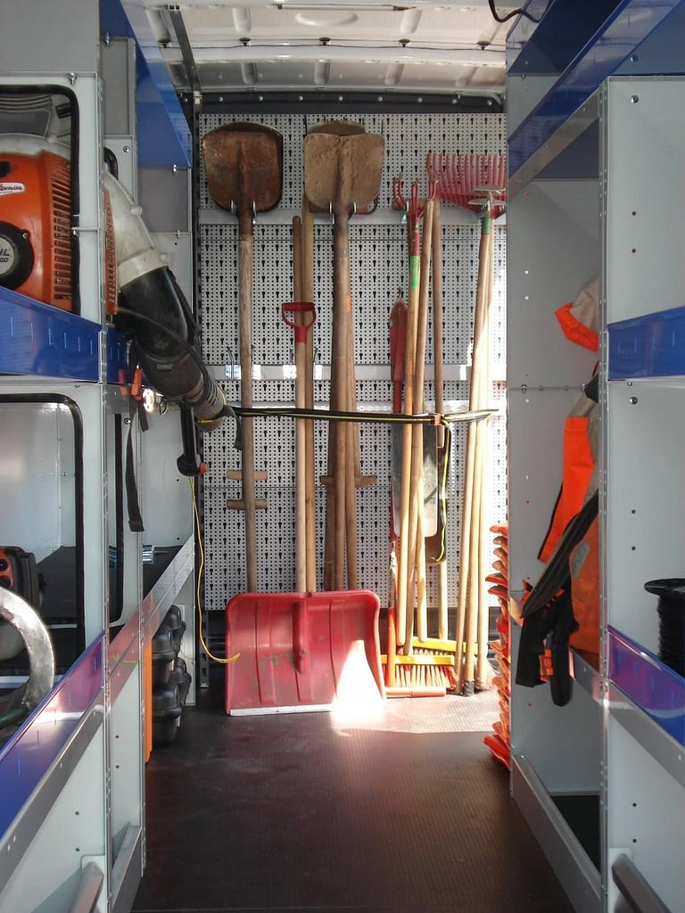 Bedrijfswageninrichting Hovenier