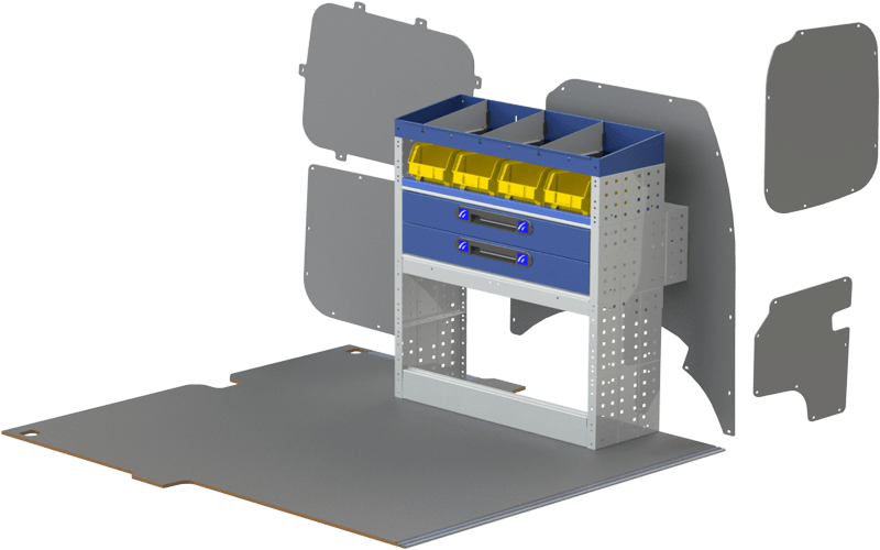 OORBEELD VAN COMPLETE UITRUSTING VOOR Kangoo ex3