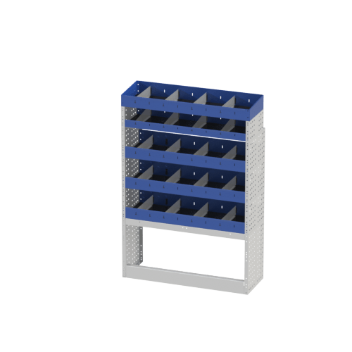 Rechterzijde Bedrijfswageninrichting Jumper BASE