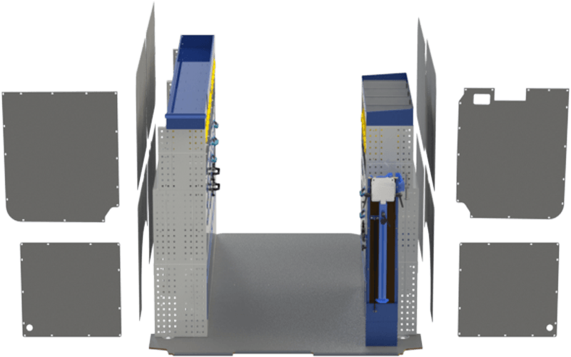 VOORBEELD VAN COMPLETE UITRUSTING VOOR JUMPER EX2
