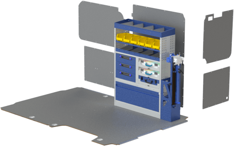 VOORBEELD VAN COMPLETE UITRUSTING VOOR JUMPER EX3