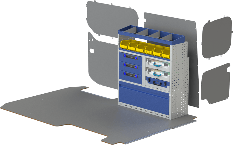 VOORBEELD VAN COMPLETE UITRUSTING VOOR Nv300 ex3