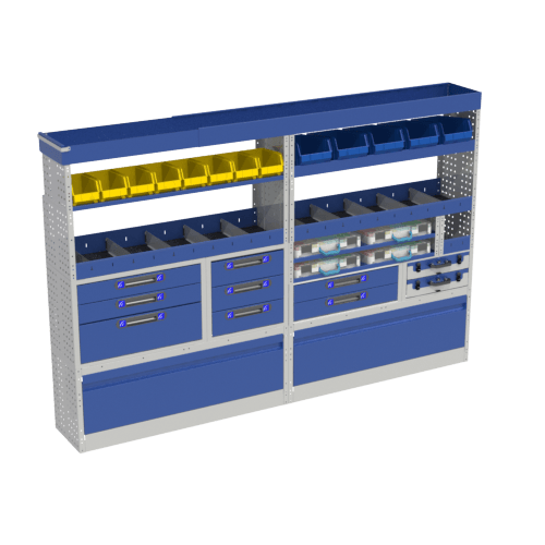 bedrijfswageninrichting Jumper L2H2 LUXURY