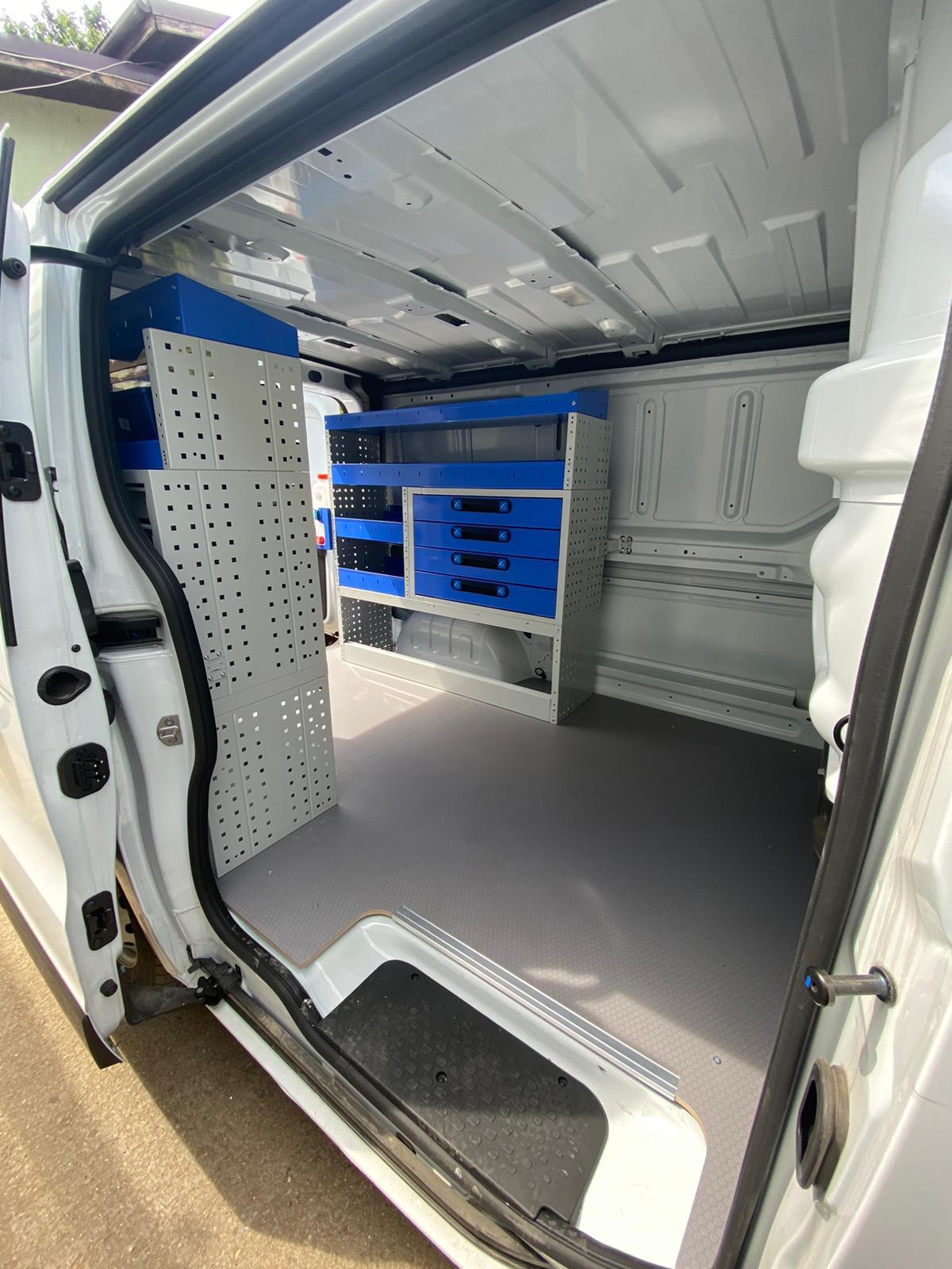 Voorbeeldinrichting Bedrijfswagen Timmerman