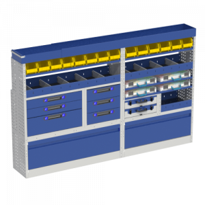 bedrijfswageninrichting Jumper LUXURY