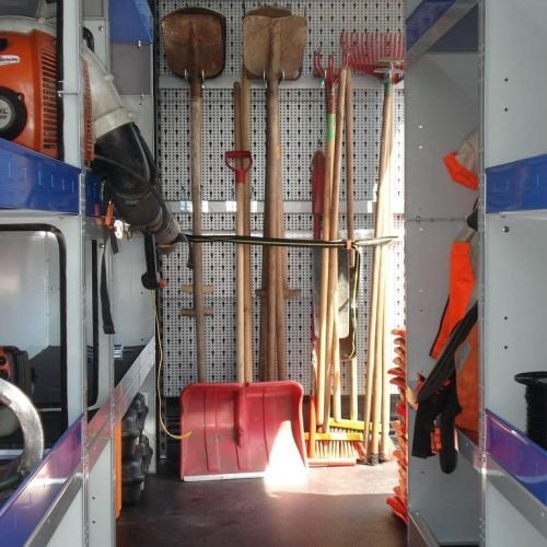 Bedrijfswageninrichting Hovenier