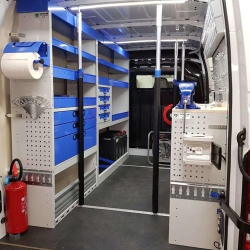 Bedrijfswageninrichting basis