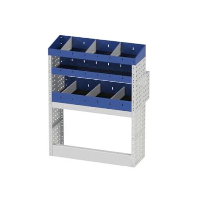 Rechterzijde Bedrijfswageninrichting Kangoo BASE